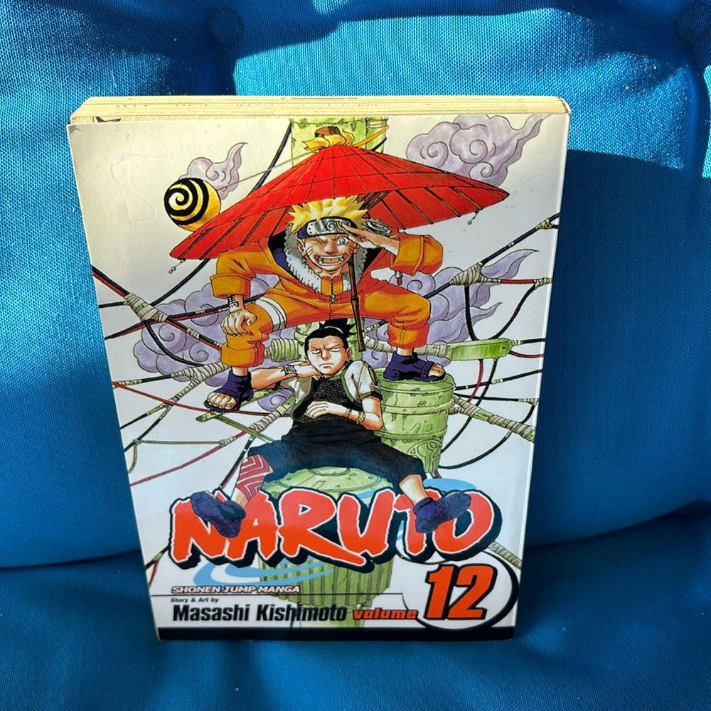 Naruto Comic Volume 12 Shonen Jump Rated T For Teens By Masashi Kishimato